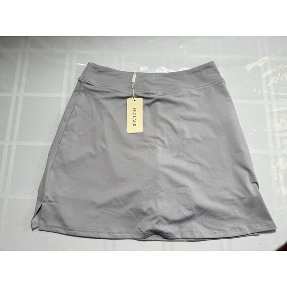 Ekouaer Dresses & Skirts - Ekouaer Double Layered Pull-On Skort W/ Stretch Active Athletic Woman’s Small